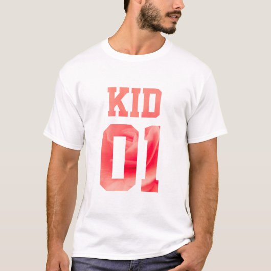 フラワーファミリー – Kid 01 Tシャツ (正面)