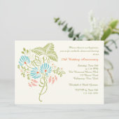 フラワーファンタジー招待状 招待状 (スタンド正面)