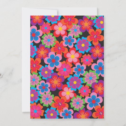 フラワーフィエスタトーストリハーサルディナー 招待状 (裏面)