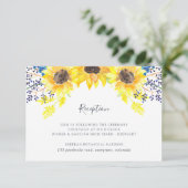 フラワーフィールズ レセプションマップ 招待状 (スタンド正面)