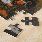 フラワーフィールドのラフ色 ジグソーパズル (側面)