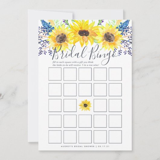 フラワーフィールドの両面仕様の結婚前お茶会ゲーム (正面)