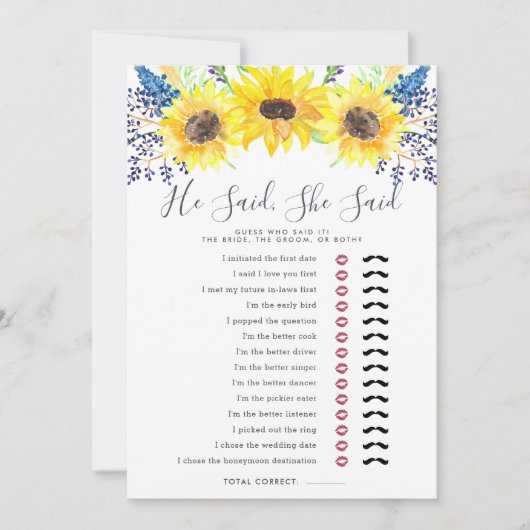 フラワーフィールドの両面仕様の結婚前お茶会ゲーム (正面)