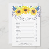 フラワーフィールドの両面仕様の結婚前お茶会ゲーム (裏面)