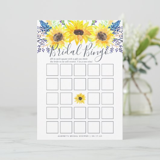 フラワーフィールドの両面仕様の結婚式前お茶会ゲーム (スタンド正面)