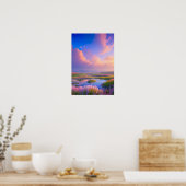 フラワーフィールドオアシス ポスター (キッチン)