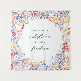 フラワーフィールド タペストリー