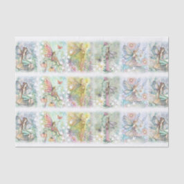 フラワーフェアリーお洒落アートウォーターカラー 薄葉紙