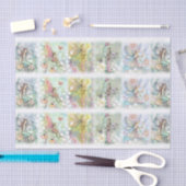 フラワーフェアリーお洒落アートウォーターカラー 薄葉紙 (クラフト)