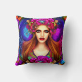 フラワーフェアリーの女王 クッション (裏面)