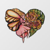 フラワーフェアリーガーデンハート花妖精 ウィンドウサイン (シート)