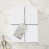 フラワーフェアリーガール誕生日 ギフトタグ (より糸付き)