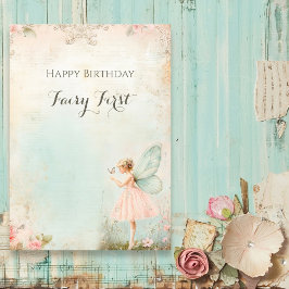 フラワーフェアリーガール誕生日 シーズンカード