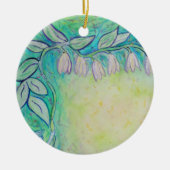 フラワーフェアリーズガーデンアートカスタムオーナメント セラミックオーナメント (正面)