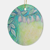 フラワーフェアリーズガーデンアートカスタムオーナメント セラミックオーナメント (左)