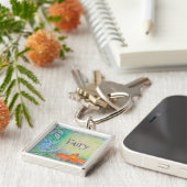 フラワーフェアリーズガーデンアートカスタムキーホルダー キーホルダー (側面)