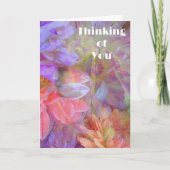 フラワーフェアリーダブルエクスポージャーファンタジーアート カード (正面)