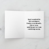 フラワーフェアリーダブルエクスポージャーファンタジーアート カード (内部)