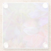 フラワーフェアリーダブルエクスポージャーファンタジーアート ガラスコースター (裏面)