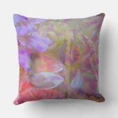 フラワーフェアリーダブルエクスポージャーファンタジーアート クッション (裏面)