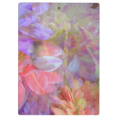 フラワーフェアリーダブルエクスポージャーファンタジーアート クリップボード (裏面)