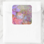 フラワーフェアリーダブルエクスポージャーファンタジーアート スクエアシール (バッグ)