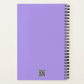 フラワーフェアリーダブルエクスポージャーファンタジーアート ノートブック (裏面)