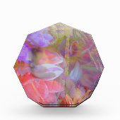 フラワーフェアリーダブルエクスポージャーファンタジーアート フォトブロック (正面)