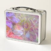 フラワーフェアリーダブルエクスポージャーファンタジーアート メタルランチボックス (裏面)