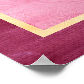 フラワーフェアリーデザイン3ポスタープリント ポスター (角)