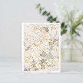 フラワーフェアリー、ローラ・クームズヒルズ、アート ポストカード (スタンド正面)