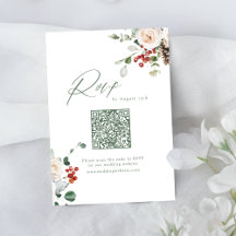 フラワーフェスティバル ホリデー 冬の結婚式 QRコード