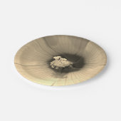 フラワーフォトカスタム紙プレート7 in ペーパープレート (アングル)