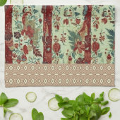 フラワーフォレストワンダーランド キッチンタオル (折り畳み)