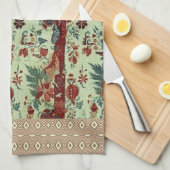 フラワーフォレストワンダーランド キッチンタオル (四つ折り)