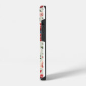 フラワーフォンケース iPhoneケース (左側面)