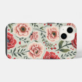フラワーフォンケース iPhoneケース (裏面横)