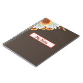 フラワーフォールインスパイアスクール ノートブック (左側)