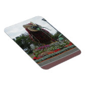 フラワーフクロウ マグネット (右側)