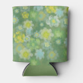 フラワーフブストレート塩水彩画 缶クーラー (正面)