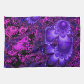 フラワーフラクタルキッチンタオル キッチンタオル (横)