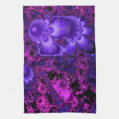 フラワーフラクタルキッチンタオル キッチンタオル (縦)