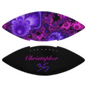 フラワーフラクタルフットボール アメリカンフットボール (パネル)