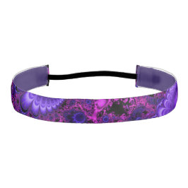 フラワーフラクタルヘッドバンド アスレチックヘッドバンド