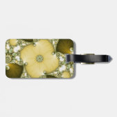 フラワーフラクタル ラゲッジタグ (裏面横)