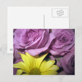 フラワーフラワーズデイジーバララブデスティニー ポストカード (正面/裏面)