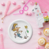 フラワーフラワー ペーパープレート (パーティー)