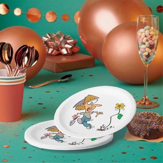 フラワーフラワー ペーパープレート