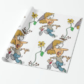 フラワーフラワー ラッピングペーパー (アンロールド)