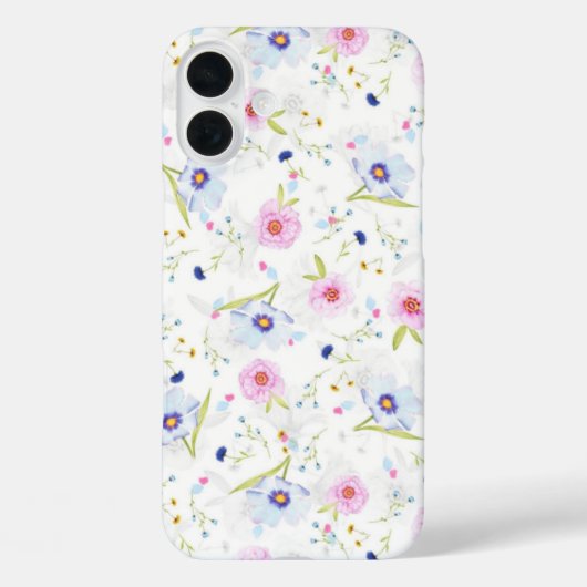 フラワーフレッシュデザインiPhoneケース Case-Mate iPhoneケース (裏面)